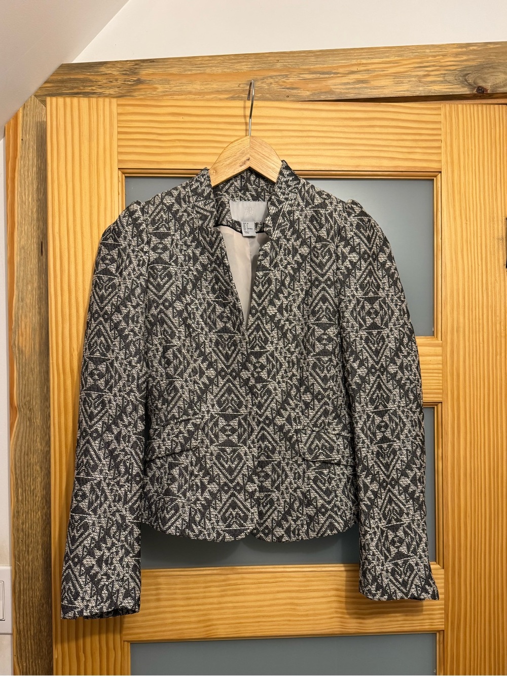 H&M jacquard blazer